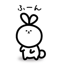 Plump rabbit sticker #2335271