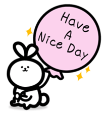 Plump rabbit sticker #2335279