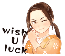 Japanese Kimono Girls ~English Ver.~ sticker #2335415