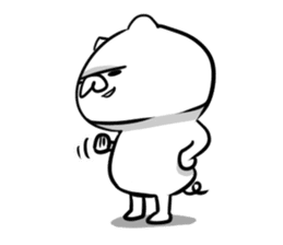 Oh, Is that cat staring over here? sticker #2335807