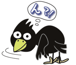 Mr.Cargo of a crow. sticker #2336175