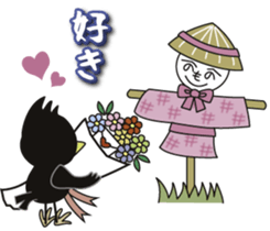 Mr.Cargo of a crow. sticker #2336202