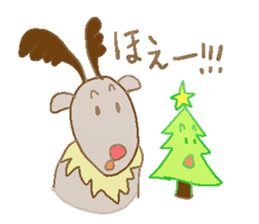 Santa Claus Boy Sticker sticker #2336337