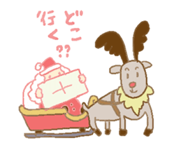 Santa Claus Boy Sticker sticker #2336339