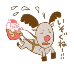 Santa Claus Boy Sticker sticker #2336340