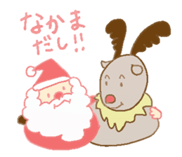 Santa Claus Boy Sticker sticker #2336342