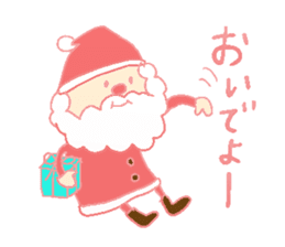 Santa Claus Boy Sticker sticker #2336346