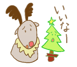 Santa Claus Boy Sticker sticker #2336355