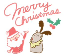 Santa Claus Boy Sticker sticker #2336359