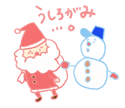 Santa Claus Boy Sticker sticker #2336365