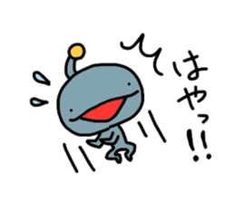 Alien of Osaka sticker #2336457