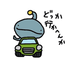 Alien of Osaka sticker #2336470