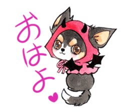 Devil Chihuahua sticker #2336488