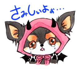 Devil Chihuahua sticker #2336492