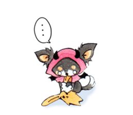 Devil Chihuahua sticker #2336500