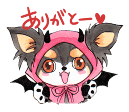 Devil Chihuahua sticker #2336505