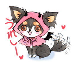 Devil Chihuahua sticker #2336509