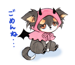 Devil Chihuahua sticker #2336514