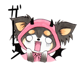 Devil Chihuahua sticker #2336515