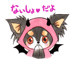 Devil Chihuahua sticker #2336519