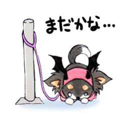 Devil Chihuahua sticker #2336526