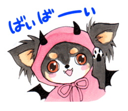 Devil Chihuahua sticker #2336527
