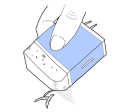 Unpopularity Eraser Paisen  life. sticker #2337102