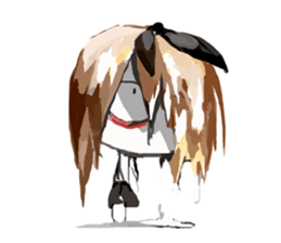 hujimi no reishou chan sticker #2337238