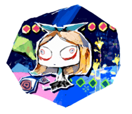 hujimi no reishou chan sticker #2337251