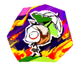 hujimi no reishou chan sticker #2337260