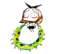 hujimi no reishou chan sticker #2337262