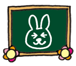 A blackboard sticker. sticker #2337428