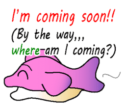 the Forgetful dolphin and me sticker #2337517