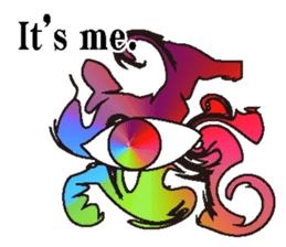 the Forgetful dolphin and me sticker #2337522