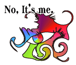 the Forgetful dolphin and me sticker #2337525