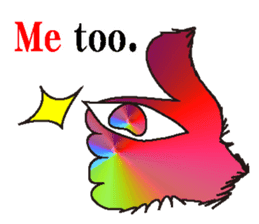 the Forgetful dolphin and me sticker #2337534