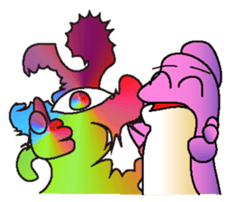 the Forgetful dolphin and me sticker #2337551