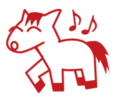 horse to talk sticker #2337854