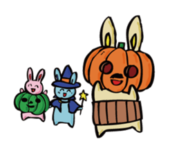 uncle rabbit sticker #2337872