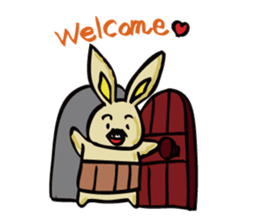 uncle rabbit sticker #2337882