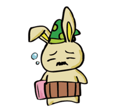 uncle rabbit sticker #2337884