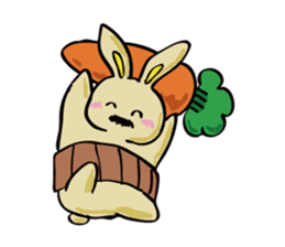 uncle rabbit sticker #2337896