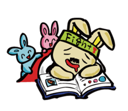 uncle rabbit sticker #2337899