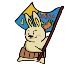 uncle rabbit sticker #2337902