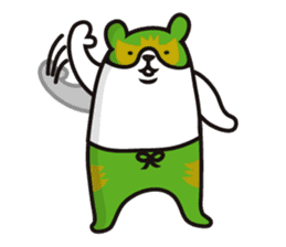 MASKD BEAR sticker #2337912