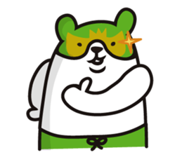 MASKD BEAR sticker #2337913