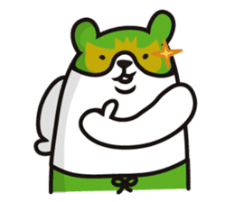 MASKD BEAR sticker #2337913