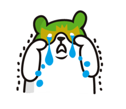 MASKD BEAR sticker #2337914