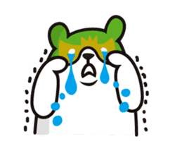 MASKD BEAR sticker #2337914