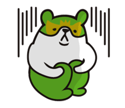 MASKD BEAR sticker #2337916